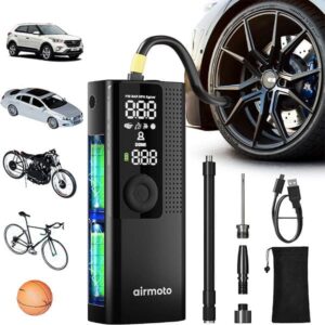 Airmoto Tire Inflator accessories for versatile use