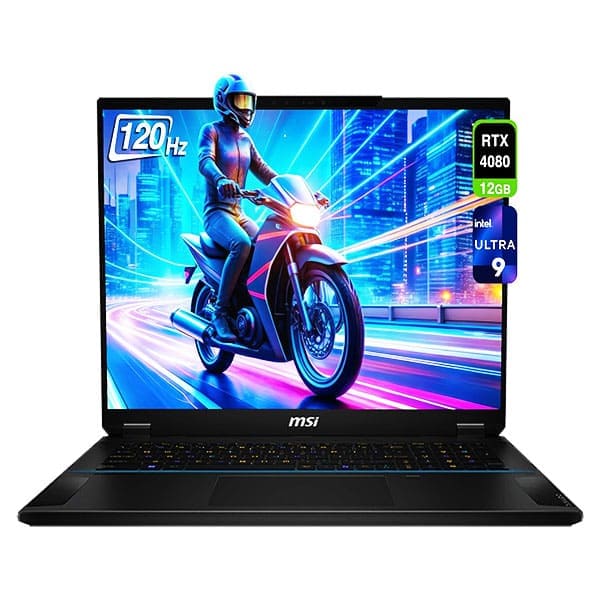 MSI Stealth 18 Gaming Laptop with RGB keyboard