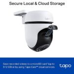 Tapo C510W outdoor wired security wi-fi camera with Alexa support