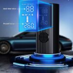 Tire inflator portable air compressor accessories