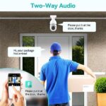 Discreet light bulb security camera in living room